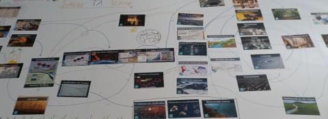 "Fresque du climat ENSTA" by Meukiedje CC0 1.0.